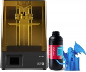 img 4 attached to 4K Bundle: Phrozen Sonic Mighty With 9.3" Mono LCD Screen & Aqua-Blue Resin - 405Nm UV Curing Photopolymer 1KG!