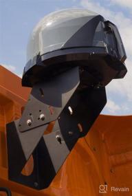 img 2 attached to 🚛 MB160 Truck Cab Mount Bracket: Enhanced Vibration Isolation for KING Tailgater and Quest Satellite Antennas