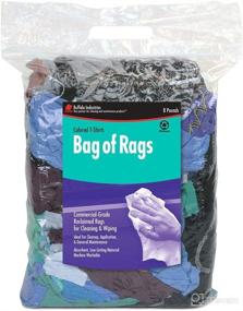 img 2 attached to Buffalo Industries (10087PB) Recycled Multicolored T-Shirt Cloth Rags - 8 Lb
