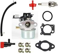 mdairc replacement for 593599 595390 121r02 121s02 8.5hp engine carburetor carb, for 775 175cc 875exi 190cc craftsman troy bilt,pressure washer logo