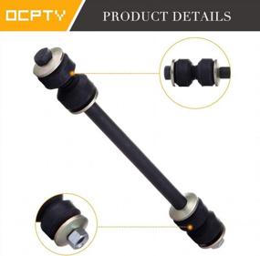 img 3 attached to Upgrade Your Ride With OCPTY'S 2-Piece Front Suspension For Ford, Mercury, And Dodge Models - Includes Front Sway Bar End Link K7275 Stabilizer Bar!