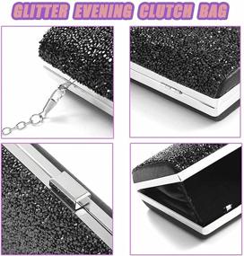img 3 attached to ELABEST Rhinestone Crossbody Shoulder Cocktail Women's Handbags & Wallets at Clutches & Evening Bags