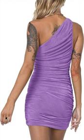 img 2 attached to Elfurie Shoulder Sleeveless Bodycon Homecoming Women's Clothing for Dresses