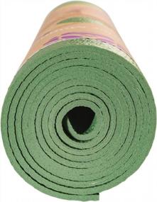 img 2 attached to Discover the Hugger Mugger Tapas Original 68 in. Yoga Mat: The First Sticky Mat made in the USA, Offers Durability, Economy, Lightweightness, and Stability