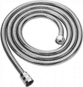 img 4 attached to Upgrade Your Shower Experience With Zengest'S 59 Inch Extra Long Chrome Handheld Shower Hose - Featuring Durable Construction And Brass Insert