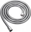 upgrade your shower experience with zengest's 59 inch extra long chrome handheld shower hose - featuring durable construction and brass insert logo