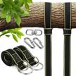 swing with confidence: jjdparts tree swing straps with safety locks and storage bag - set of 2 logo