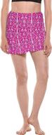 coolibar womens wave swim skort women's clothing in swimsuits & cover ups logo