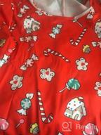 img 1 attached to Christmas Santa Claus Print Flared A-Line Dress For Women By LaSuiveur review by Joe Merculief