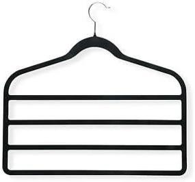 img 1 attached to Multi Purpose Velvet Hangers Accessory Organizer