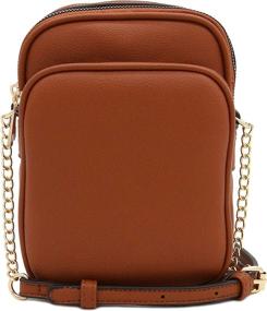 img 3 attached to Multi Pocket Casual Crossbody Black Women's Handbags & Wallets : Crossbody Bags