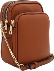 img 4 attached to Multi Pocket Casual Crossbody Black Women's Handbags & Wallets : Crossbody Bags