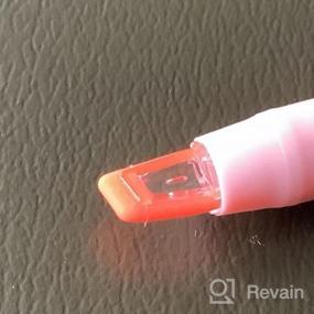 img 6 attached to ZEYAR Clear View Tip Highlighter, маркер с двумя наконечниками, прозрачный наконечник долота и тонкий наконечник, на водной основе, разные цвета, быстросохнущий, без растекания (6 цветов Macaron)