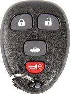 gm genuine parts 4 button keyless entry remote key fob (part # 22733523) логотип