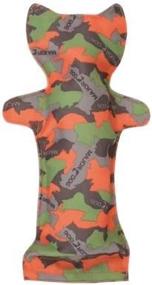 img 1 attached to MAJORDOG Camo Green/Orange Bottle Cat Toy, 12.5 Inches For Enhanced SEO