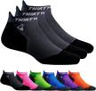 men's & women's 3048 ultralight athletic running socks w/ seamless toe, moisture wicking, cushion padding logo