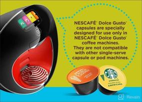 img 1 attached to Dolce Gusto Nescafe Coffee Pods, Cafe Au Lait, 16 Count, Pack of 3: Rich and Flavorful Coffee Pods for Home Brewing