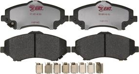 img 4 attached to 🚗 High-Performance Raybestos Element3 EHT™ Brake Pad Set: Perfect Fit for Jeep Wrangler/Liberty, Chrysler Town&amp;Country, Dodge Grand Caravan/Journey/Nitro Model Years (EHT1273H)