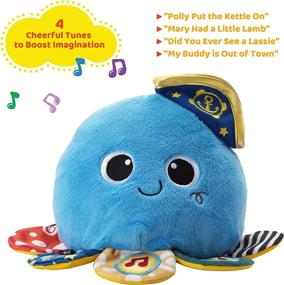 img 1 attached to KiddoLab Octopus Plush Educational Learning