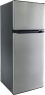 upgrade your rv kitchen with recpro's stainless steel 10.7 cu. ft. 12v refrigerator - 2 doors for maximum convenience logo