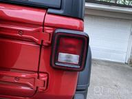 img 1 attached to Jeep Wrangler JL 2018-2021 LED Tail Lights With Reverse Light, Turn Signal Lamp, Running Lights & Side Marker Light - SUPAREE review by Todd Atherton