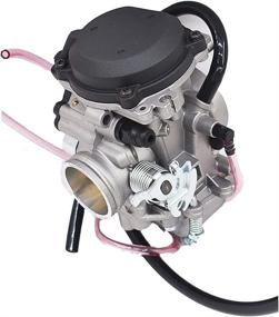 img 1 attached to 🔧 High-Quality Partman Carburetor for Yamaha TTR225 TTR-225 1999-2004 - Genuine 5FG-14901-00-00 Carburetor Carb Assembly