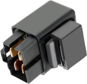 img 1 attached to 🔌 QAZAKY Starter Relay Solenoid: Compatible with Yamaha Badger, Big Wheel, Big Bear and More - Grizzly, Bruin, Breeze, and Champ Models - Fits YFM80, YFM125, YFM250, YFM450 and More