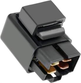 img 3 attached to 🔌 QAZAKY Starter Relay Solenoid: Compatible with Yamaha Badger, Big Wheel, Big Bear and More - Grizzly, Bruin, Breeze, and Champ Models - Fits YFM80, YFM125, YFM250, YFM450 and More