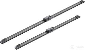 img 3 attached to 👀 Bosch Aerotwin 3397118953 Wiper Blade Set - 26"/20" (2 Pieces) Side Lock 22mm - Original Equipment Replacement