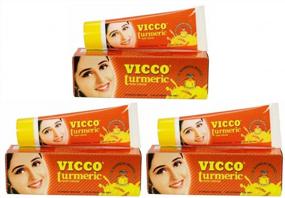 img 1 attached to 🌼 Vicco Turmeric Vanishing Cream with Sandalwood Oil - 3 Pack, 50gm Each