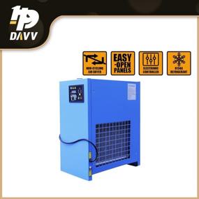 img 2 attached to Рефрижераторная система осушителя воздуха HPDAVV Heavy Duty Inflator - 35 кубических футов в минуту - 0,58 кВт - 110 В / 1 фаза / 60 Гц - NPT1 "- подходит для промышленного винтового компрессора мощностью 7,5 л.с. - 10 л.с.