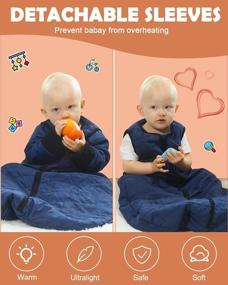 img 1 attached to Stay Warm And Cozy Anywhere With Lictin 3.5Tog Baby Sleeping Bag - The Ultimate Travel Companion For Your Little One!