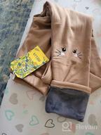 img 1 attached to 🧣 IRelIA Winter Cotton Fleece Leggings for Girls: Ideal Girls' Clothing and Leggings for Warmth review by Melissa Warren
