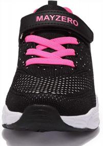 img 2 attached to Stylish Vivay Toddler Sneakers For Boys And Girls - Ideal For Running, Tennis And Sports Activities