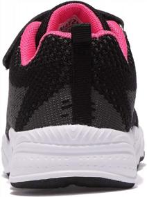 img 1 attached to Stylish Vivay Toddler Sneakers For Boys And Girls - Ideal For Running, Tennis And Sports Activities