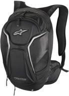 🎒 alpinestars black/white tech aero backpack - size 6.5"/9.5"/5.75 логотип