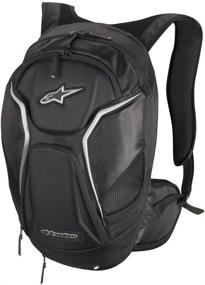 img 3 attached to 🎒 Alpinestars Black/White Tech Aero Backpack - Size 6.5"/9.5"/5.75