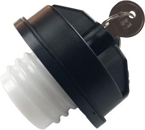 img 1 attached to NITOYO Locking Gas Cap: Securely Protect Your Fuel with Key Cover Replacement for 10504 and Compatible Models - Express, Silverado, Suburban, Tahoe, Toyota Tacoma, Tundra, 4Runner, Scion, Honda Accord, Civic, Cadillac, Nissan and Mazda