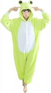 frog kigurumi sleepsuit costume cosplay onesie pajamas for halloween by inewbetter логотип