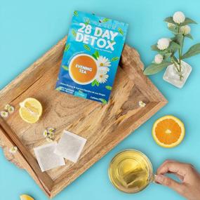 img 2 attached to Skinny Boost Evening Detox Tea-14 Tea Bags Total, Supports Detox And Cleanse, Reduce Bloating, 100% All Natural, Vegan, Non GMO