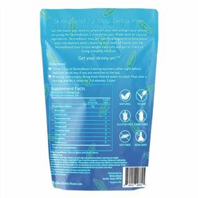 img 4 attached to Skinny Boost Evening Detox Tea-14 Tea Bags Total, Supports Detox And Cleanse, Reduce Bloating, 100% All Natural, Vegan, Non GMO