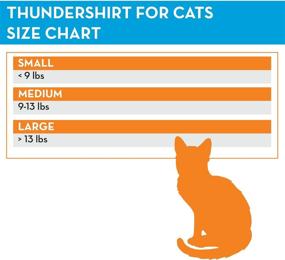 img 2 attached to 🐱 ThunderShirt Classic Cat Anxiety Jacket - Small, Solid Gray: Effectively Calm Your Anxious Feline!