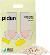 🐱 flushable blood test ultra absorbent clumping cat litter - pidan tofu, dust free & soluble in water logo