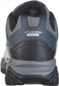 img 2 attached to Skechers Afterburn 👟 Strike Lace-Up Men's Sneakers