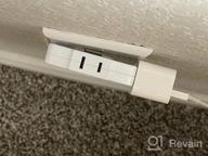 img 1 attached to 2-Pack SYCON Wall Adapter - 3 Way Swivel Ungrounded AC Mini Plug Tap White review by David Sharma