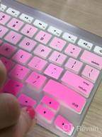 img 1 attached to Protect Your IMac Keyboard With ProElife Silicone Cover Skin - Full Size And Ultra-Thin, Wired USB MB110LL/B-A1243, Ideal For Apple Lovers (Black) review by Michael Caste