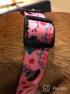 img 1 attached to Stylish And Adjustable Floral Dog Collar In Pink For Small, Medium, And Large Dogs By CollarDirect review by Micheal Chaplain