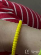 img 1 attached to 📿 Handmade Adjustable Single Strand Beaded Bracelet for Women, Men, Teen Girls & Boys - African Boho Surfer Glass Rope Bracelet: Ubuntu Life review by Abdulkarim Sugge