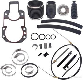 img 4 attached to 🔧 Enhanced Labwork Transom Seal Bellow Repair Kit with Lower Shift Cable Replacement for Mercruiser Alpha One SEI 30-803097T1: Boost Performance and Reliability