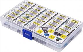 img 1 attached to OpAmp Assortment 70 Pcs Incl. Sockets, TL061 TL071 TL081 UA71 LM308 LF351 LF353 NE5534 TL084 OPA1622 LM324 TL072 TL082 LM358 LM747 OP07 JRC4558D Dual NE5532 LM386 CA3080 CA3140 CA3240 TLC272 TDA7052